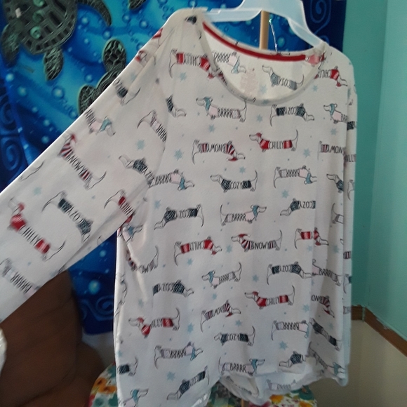 DACHSHUND PAJAMA SET 3X WOMAN'S NWT - Picture 2 of 10